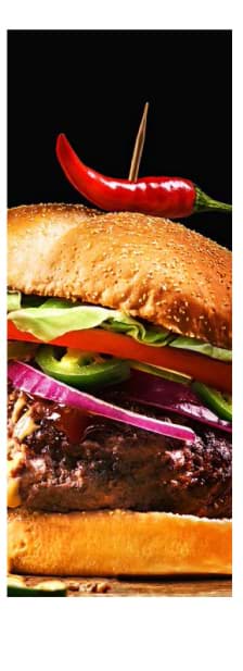 Burger hazırlığı